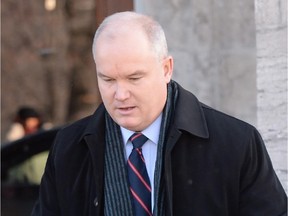 Conservative MP Erin O'Toole is seen outside Rideau Hall in Ottawa on Monday, Jan. 5, 2015. Multiple sources tell The Canadian Press the embattled Fantino is expected to be replaced by Erin O'Toole, a southern Ontario MP and former member of the Royal Canadian Air Force.