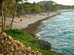 Varadero beach in Cuba: January is a good time to get deals on all-inclusive vacation packages south.