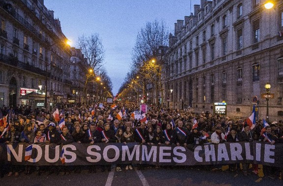 Photos: Million people join unity rally in Paris, around the world ...