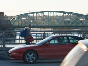 The Chaudiere Bridge links Ottawa and Gatineau, two cities with very different rates of domestic abuse.