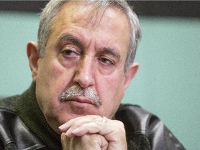 Ottawa city councillor and Ottawa Police Services Board chair Eli El-Chantiry speaks during an Ottawa Citizen editorial board meeting Wednesday.