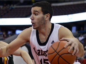 Victor Raso, seen in a file photo, led Carleton with 19 points.