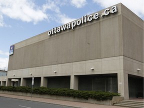 Ottawa police headquarters.