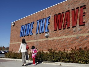 Kanata Leisure and Fitness Centre Wave Pool.