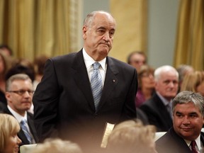 OTTAWA, ONT.: MAY 19, 2011 -- Associate Minister of National Defence Julian Fantino is announced as part of Prime Minister Stephen Harper's new cabinet at Rideau Hall in Ottawa on May 18, 2011.    (David Kawai / Postmedia News) 2011-STAR-DUDS For Den Tandt (Postmedia News). COL-DEN-TANDT