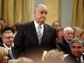 Associate Minister of National Defence Julian Fantino is announced on May 18, 2011, at Rideau Hall.