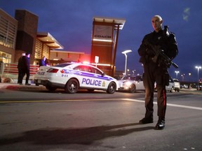 Ottawa police responded to Boxing Day shooting at the Tanger Outlets in Kanata on December 26, 2014. One person suffered minor injuries.