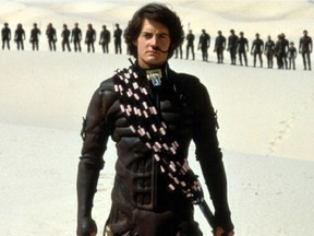 Stillsuits, worn in the open desert of the planet Arakis in Frank Herbert's epic 1965 science fiction novel Dune, allowed wearers to drink body moisture reclaimed from sweat and urination.