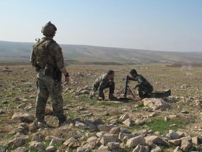 CSOR is helping train Kurdish forces in northern Iraq. Photo from CANSOFCOM