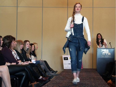 The Revive Your Style fundraiser for breast health held Sunday, January 25, 2015, and organized by fashion expert Erica Wark at the Sala San Marco, featured a fashion show with clothes that are affordable and easy to wear.