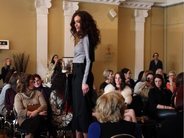 The Revive Your Style fundraiser for breast health held Sunday, January 25, 2015, at the Sala San Marco, featured a fashion show with clothes that are affordable, local and easy to wear.
