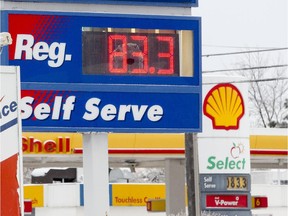 In Ottawa on Thursday, Costco members could buy gas for 80.9 cents a litre. Other brand stations in Nepean and in Carleton Place were charging 83 cents and change.