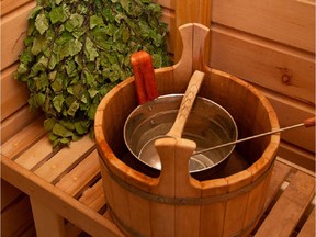 It’s not for everyone, but adding a sauna is one way to create a more spa-like feel to your space.