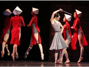 A scene from the Royal Winnipeg Ballet's production of A Handmaid's Tale.