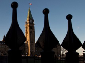 Parliament Hill in Ottawa is pictured on October 29, 2013. THE CANADIAN PRESS/Sean Kilpatrick