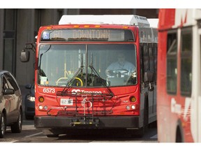 OC Transpo bus.