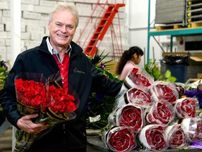 Jean Begin poses for a photo at Valley Flowers on Jan. 21, 2015.