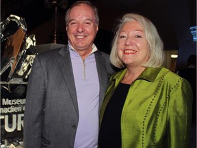 Adam Chowaniec and Claudia Chowaniec at the Canadian Museum of Nature in 2011.