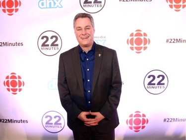 Bay Ward Councillor Mark Taylor on the red carpet for the special taping of This Hour Has 22 Minutes in Ottawa, held at Algonquin College on Thurseday, February 5, 2015, as part of the Cracking-Up the Capital comedy festival.