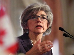 Supreme Court Chief Justice Beverley McLachlin.