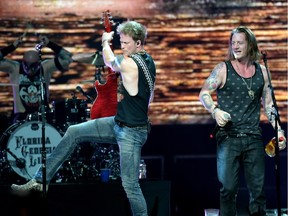 Musicians Brian Kelley, left, and Tyler Hubbard make up Florida Georgia Line.