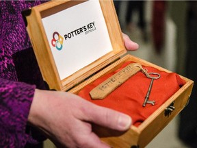 The original Potter’s Key has been donated to the Goulbourn Museum.
