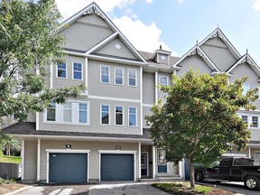 This three-storey townhome on Grenon Avenue backs onto a park.