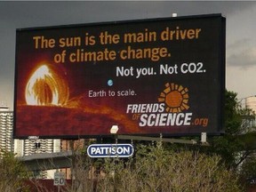 Greenpeace wants to know why its billboard on solar energy was rejected in Edmonton while an ad denying that humans have an impact on climate change is up in Calgary. The group says it had a deal two years ago with billboard company Pattison Outdoor to display an ad in Edmonton, but it was cancelled without explanation.THE CANADIAN PRESS/HO-Greenpeace