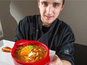 Isaac Thibault, a sous-chef at The Black Tomato who is working on his own  cookbook, has come up with a delicious recipe for Rustic Thai Lentil Roasted Fennel Soup.