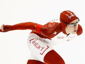 Ivanie Blondin of Ottawa won a silver medal Sunday in The Netherlands.