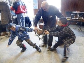 Photos & video: Robots, magnets and snakes at Cool Science Event