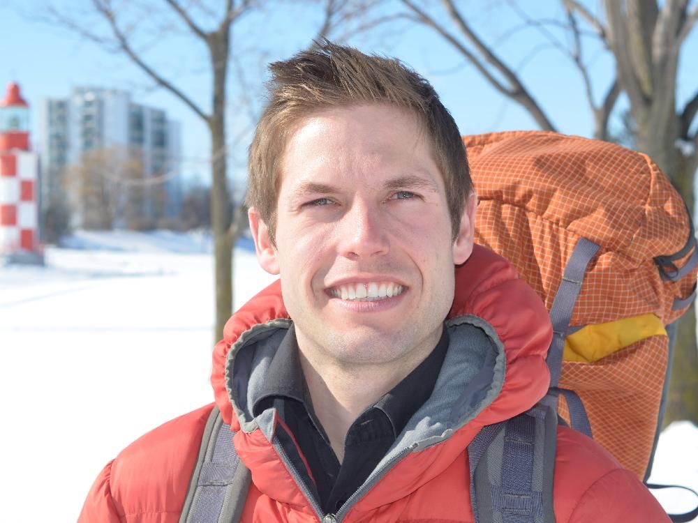 Energy project pilgrim walking from Montreal to Ottawa | Ottawa Citizen