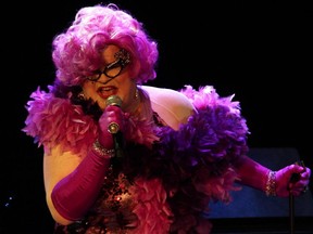 Joseph Cull sang Shirley Bassey's Hey Big Spender at the Don't Quit Your Day Job celebrity cabaret fundraiser for Canada's Magnetic North Theatre Festival, held at the NAC Fourth Stage on Wednesday, February 11, 2015.