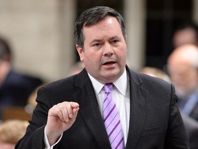 Employment and Social Development Minister Jason Kenney answers a question during question period in the House of Commons on Parliament Hill in Ottawa on Wednesday, Feb. 4, 2015.