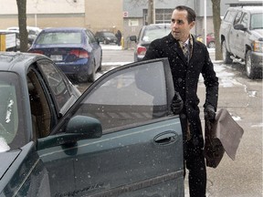 Michael Sona was convicted in the robocalls case in Guelph, Ont.