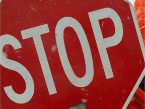 Stop sign