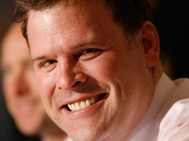 2007: Environment Minister John Baird meets with the Ottawa Citizen Editorial Board, May 4, 2007.