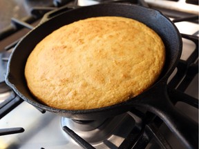 Michael Nelson has perfected a recipe for skillet cornbread.