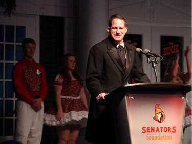 Stuntman Stu, PA announcer for the Ottawa Senators and a radio morning host with Majic 100, was back to MC the "Dixie Bound" Ferguslea Senators Soirée held at the Hilton Lac Leamy on Wednesday, February 4, 2015.