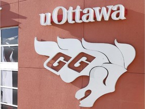 The Minto Sports Complex, home of the University of Ottawa Gee-Gees men's hockey team, is shown in Ottawa on Monday, March 3, 2014. The lawyer for all but two members of the University of Ottawa men's hockey team says he is seeking approval for a class-action lawsuit against the school.