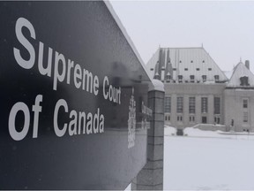 The Supreme Court of Canada will rule Friday morning on whether mentally competent but suffering, terminally ill patients have a right to a medically assisted death. The Supreme Court is seen in Ottawa on Friday, Feb. 6, 2015.