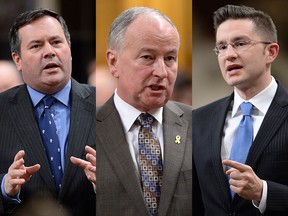 Jason Kenney, Rob Nicholson and Pierre Poilievre all got new cabinet jobs Monday.