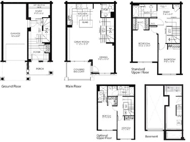 The Cambie back-to-back is a two-bedroom that starts at $283,900 for 1,350 square feet.