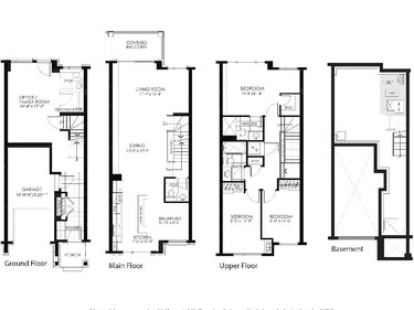 The Jericho townhome is 1,825 square feet and starts at $336,900.