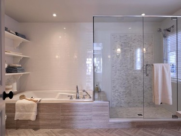 The Windermere ensuite offers a spa-like feel.