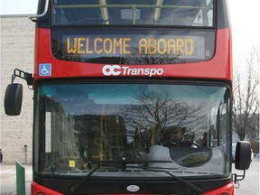 OC Transpo bus.