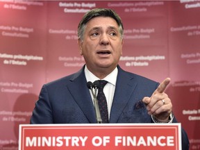 Ontario Finance Minister Charles Sousa.