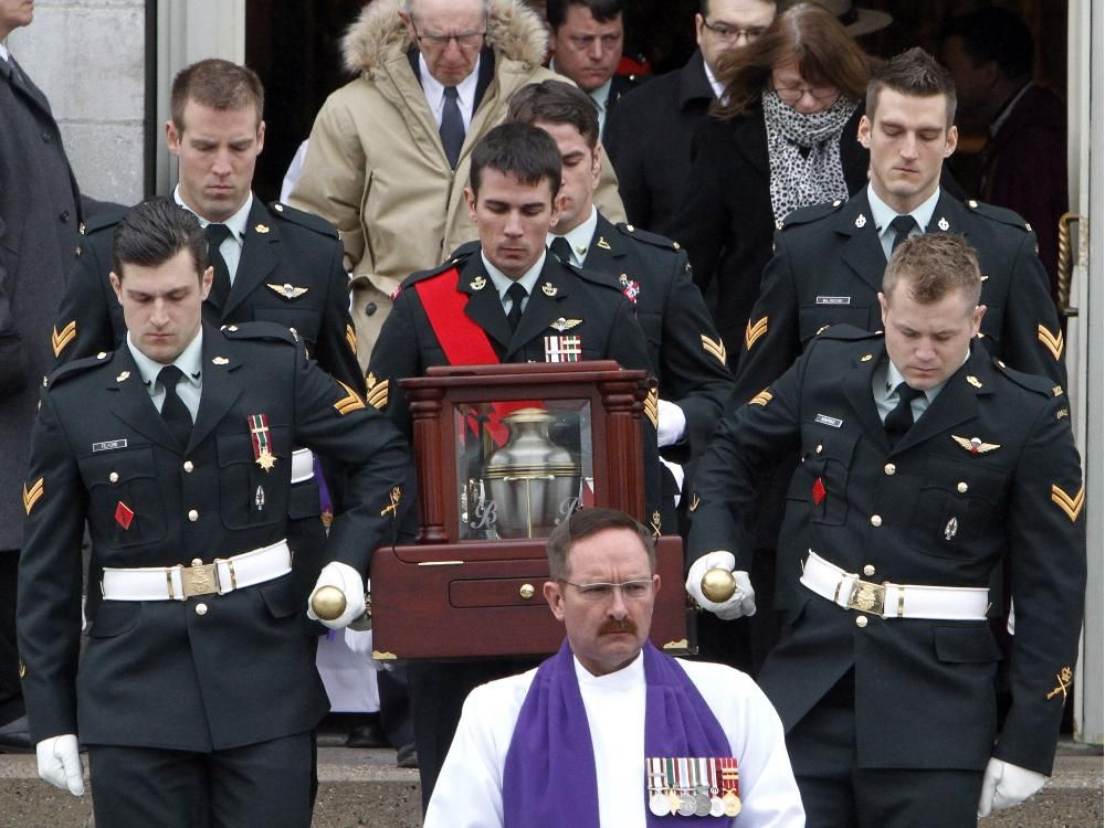 Mourners Gather At Notre Dame Cathedral For Funeral Of Sgt. Andrew ...