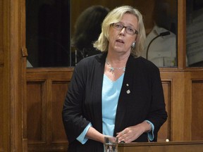 Green party leader Elizabeth May.