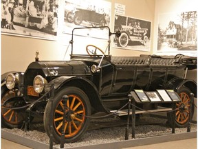 A highlight of the Brockville Museum is this Model G Atlas automobile, one of 300 cars manufactured by the Brockville Atlas Automobile Company in the early 20th century.